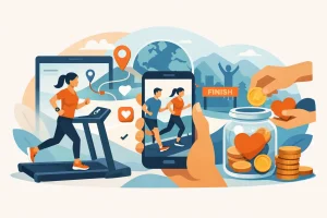 Virtual Running Challenges for Charity Explained