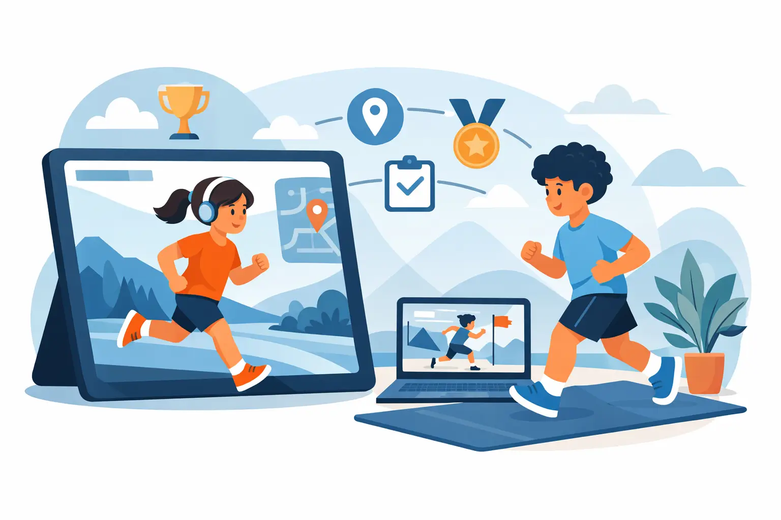 Virtual Running Challenges for Kids That Work