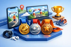 Virtual Running Challenges with Medals